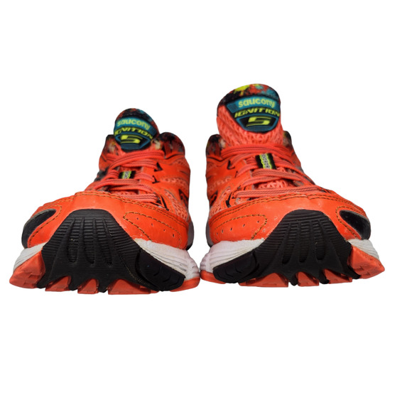 Saucony Shoes Womens 6.5 Ignition 5 Orange Yellow Neon Florescent Running Gym - Picture 6 of 12